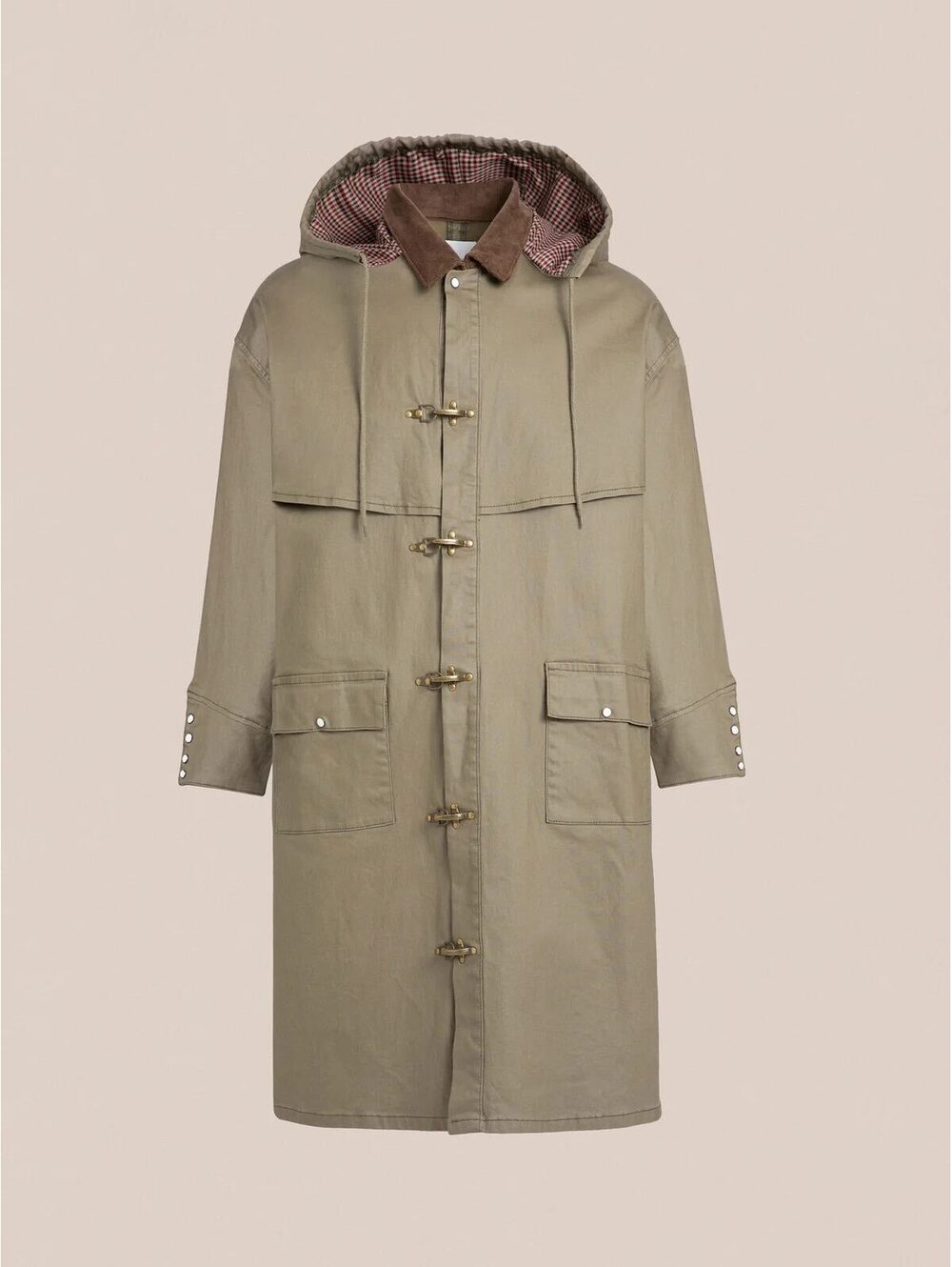 FOUND PRAIRIE BUCKLE JACKET COAT